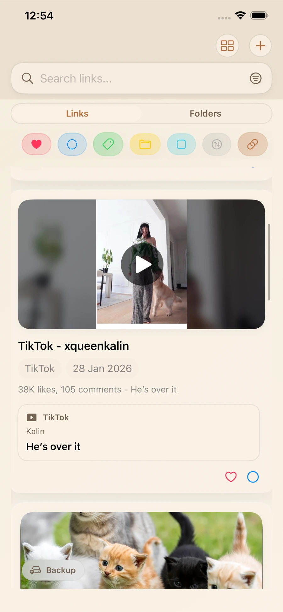 LinkBook video smart card preview